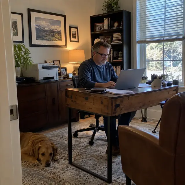 Ion Pure Pro in a home office outlet
